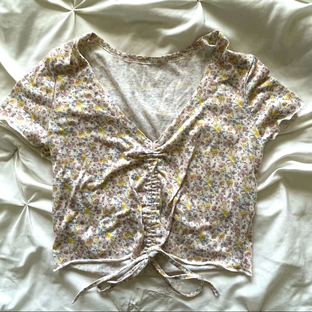 Floral Crop Top